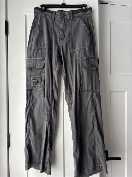 American Eagle Outfitters Pants - American Eagle Outfitters Gray Cargo Pants